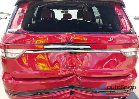 2021 Lincoln Aviator Grand Touring из США, поврежденный, VIN 5LMYJ8XY4MNL01480